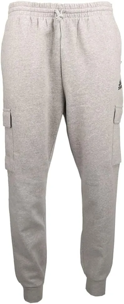 adidas Men's Essentials Fleece Regular Tapered Cargo Pants