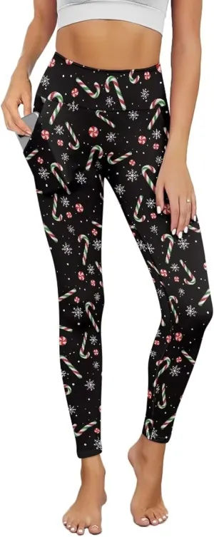 AFPANQZ Women's Yoga Leggings Tummy Control High Waisted Yoga Pants with Pockets Gym Fitness Stretch Capri Athletic Pants