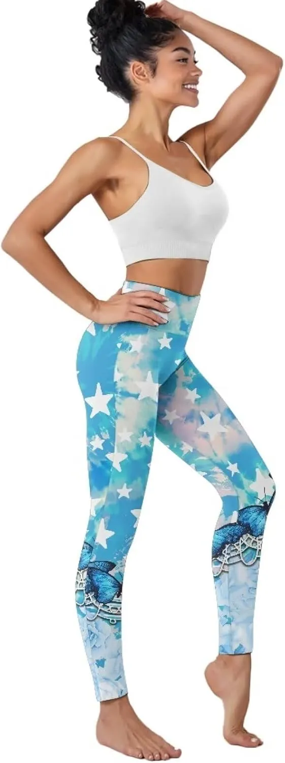 AFPANQZ Women's Yoga Leggings with Pockets Seamless Yoga Pants Casual Pants for Girls Running Dance Fitness Pants