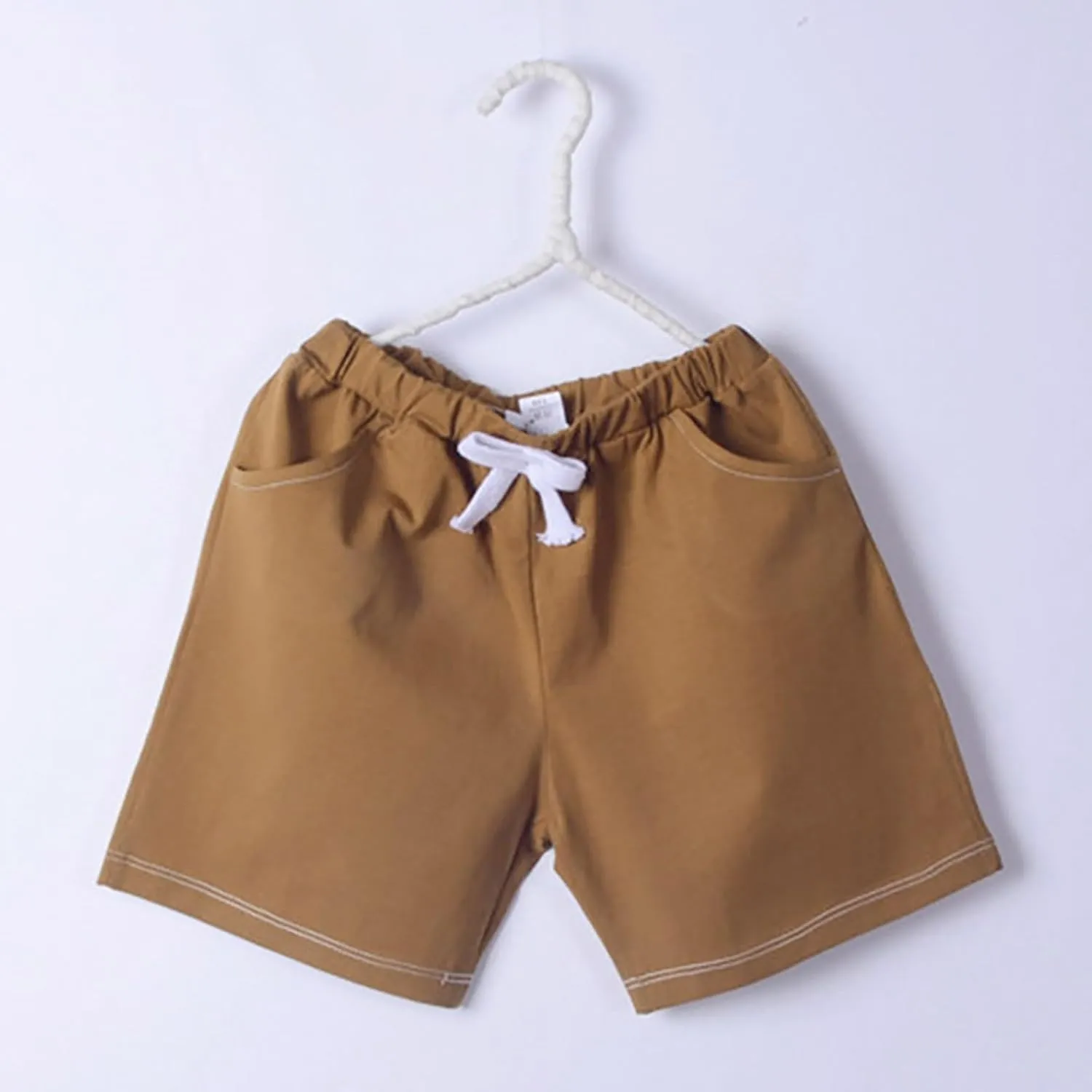 Baby Boys Girls Running Athletic Cotton Shorts Toddler Kids Workout Summer Casual Fashion Soccer Shorts Clothes