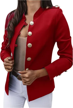 Blazers for Women Business Casual 2024 Sleeve Lapel Suit Small Jacket Blazer Dressy Work Suit Jackets Office Attire