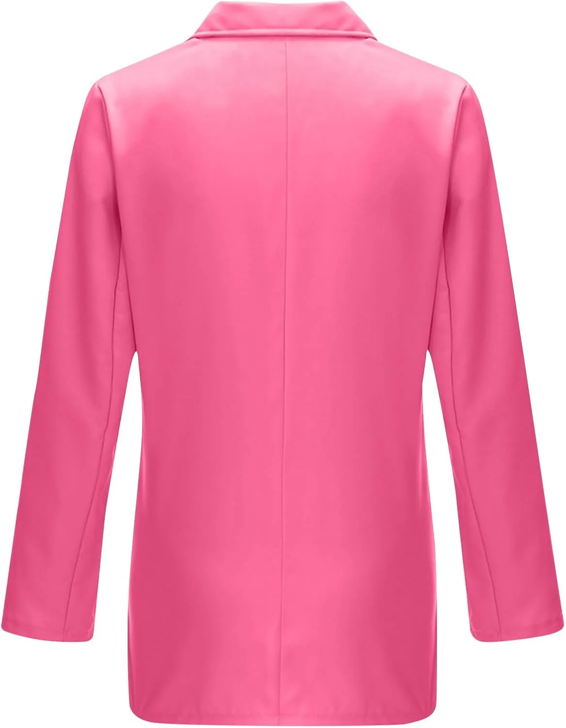 Blazers for Women Business Casual Long Sleeve Double Breasted Jackets Open Front Notch Lapel Work Jackets with Pockets
