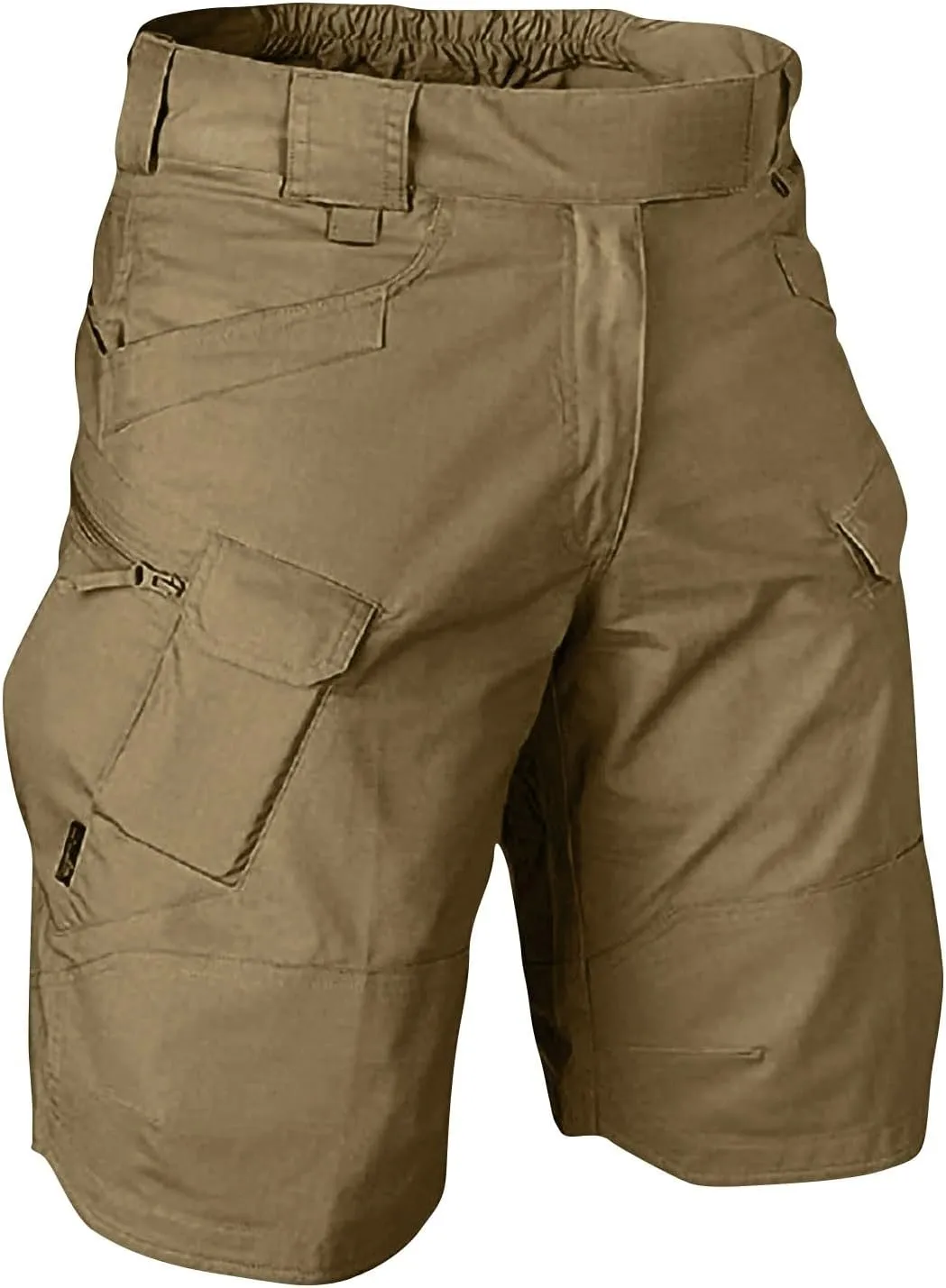 Cargo Shorts for Men Summer Outdoor Tactical Pants Solid/Patriotic Printed Military SweatShorts with Multi Pocket