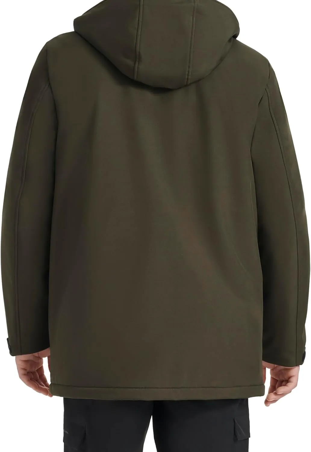 Champion Men's Mid-Length Soft Shell Performance Jacket with Sherpa Lining