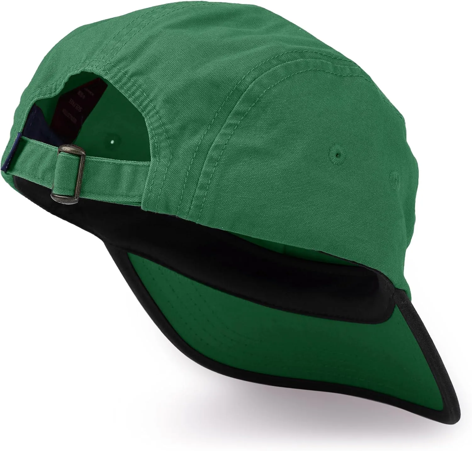 Clakllie Short Brim Baseball Cap Two-Tone 5 Panel Hats Classic Trucker Hat Unisex Skateboard Dad Hats Cotton Flat Brim Hat