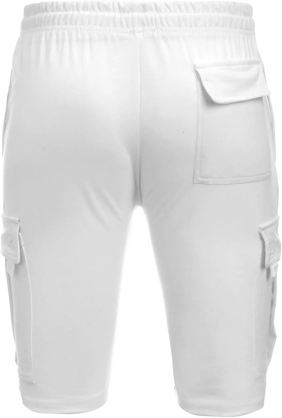 Drawstring Shorts Men 2023 Classic Fit Elastic Waist Cotton Linen Shorts with Pockets Summer Beach Cargo Shorts