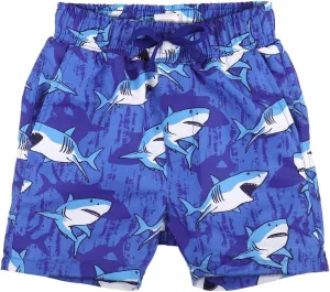 ESTAMICO Boys' Quick Dry Beach Swim Trunk Printed Board Shorts with Pockets