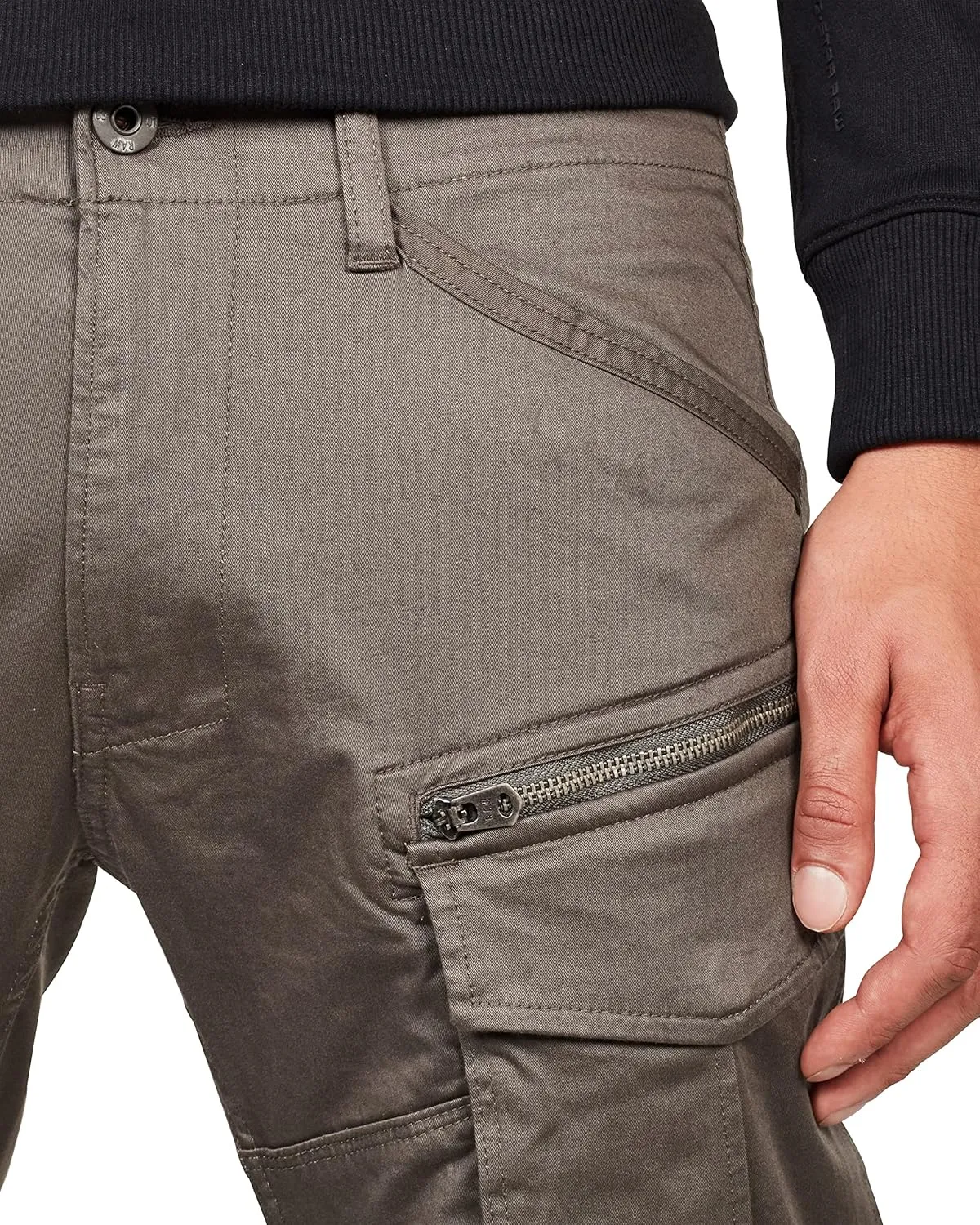 G-STAR RAW Men's Rovic Zip 3D Straight Tapered Fit Cargo Pants