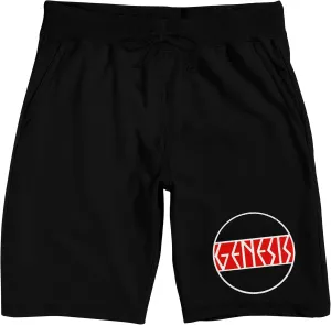 Genesis Logo Men's Black Lounge Shorts