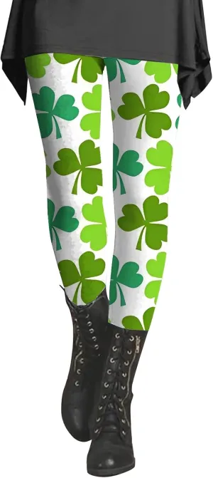 Gym Leggings for Women Irish Irish Sports Leggings with Soft and Slim Butt Lifts Yoga Pants Women Black Stretch