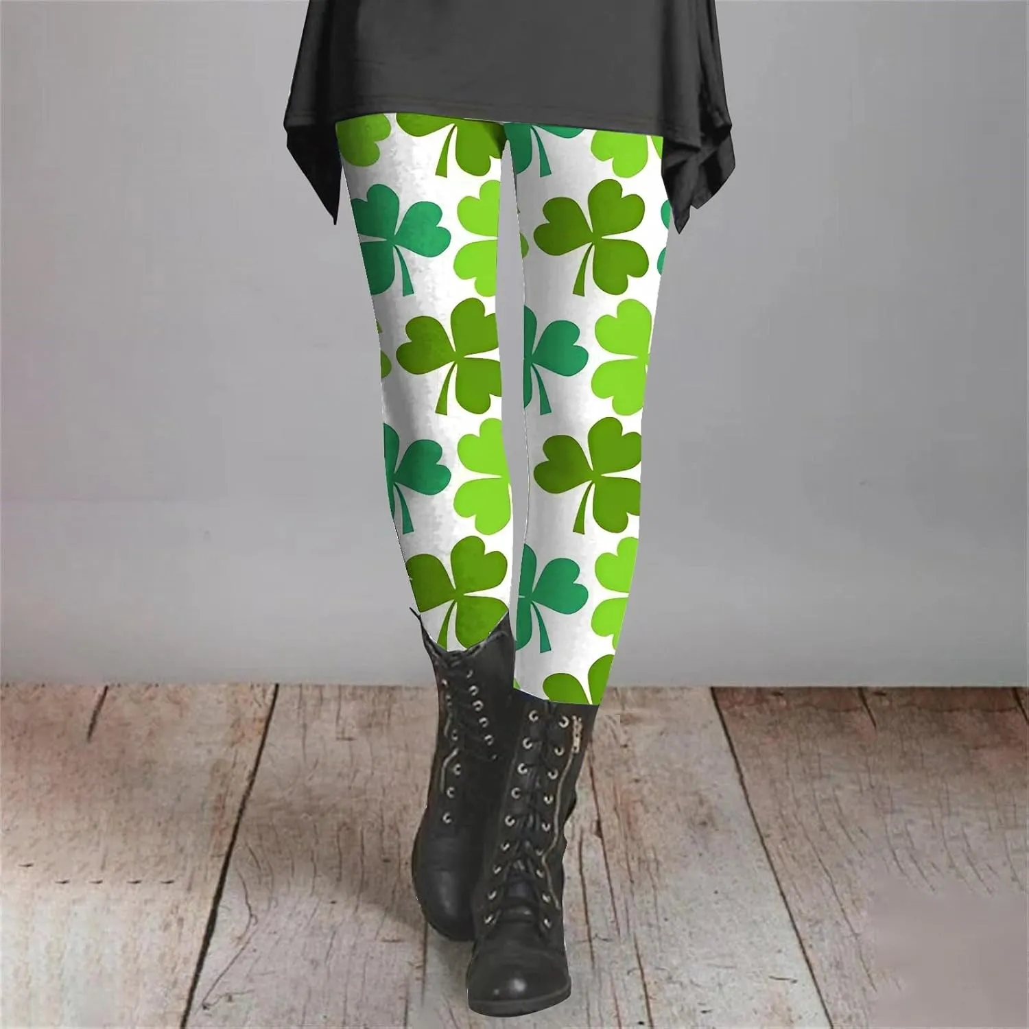 Gym Leggings for Women Irish Irish Sports Leggings with Soft and Slim Butt Lifts Yoga Pants Women Black Stretch