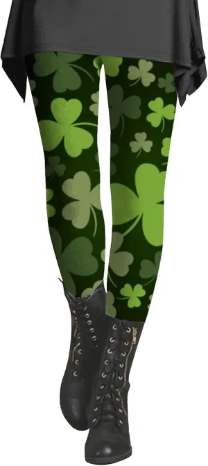 Gym Leggings for Women Irish Irish Sports Leggings with Soft and Slim Butt Lifts Yoga Pants Women Black Stretch