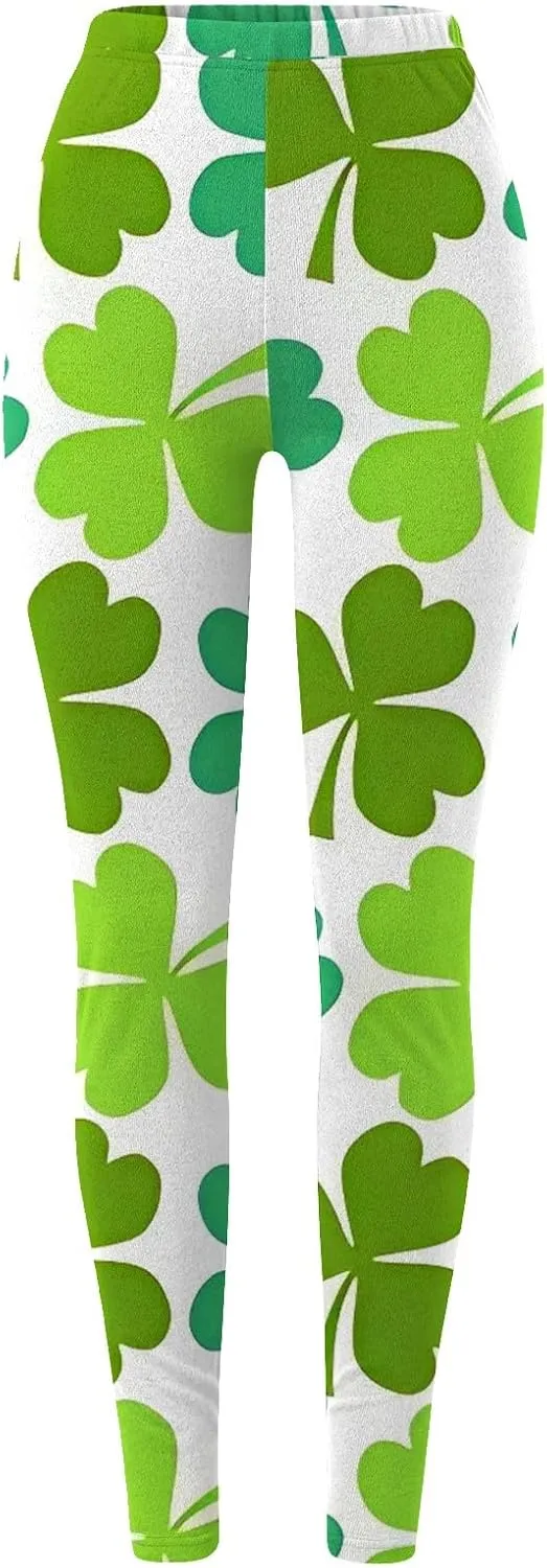 Gym Leggings for Women Irish Irish Sports Leggings with Soft and Slim Butt Lifts Yoga Pants Women Black Stretch