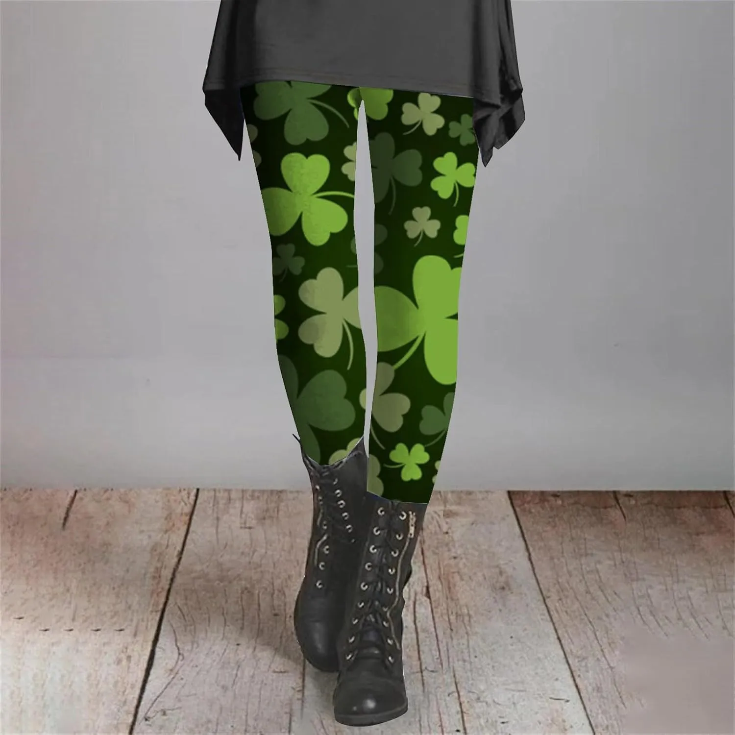 Gym Leggings for Women Irish Irish Sports Leggings with Soft and Slim Butt Lifts Yoga Pants Women Black Stretch