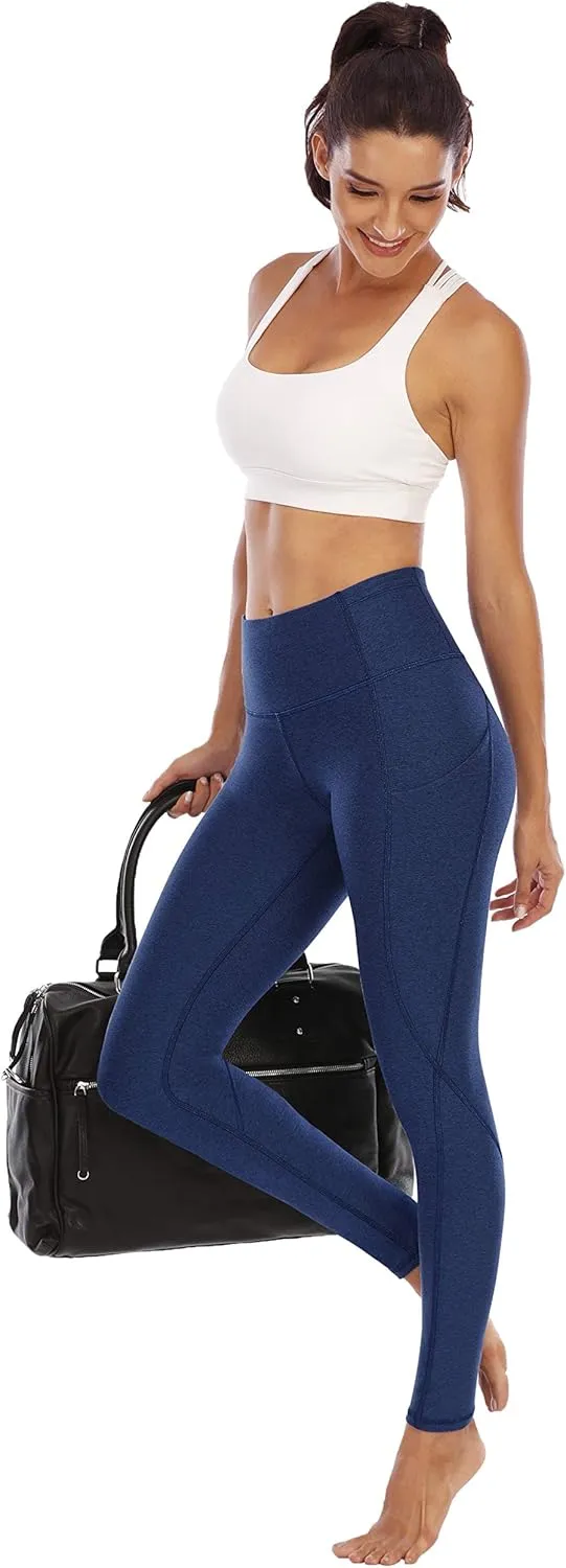 IUGA Thick Fleece Lined Leggings Women High Waist Warm Yoga Pants Winter Workout Thermal Leggings for Women