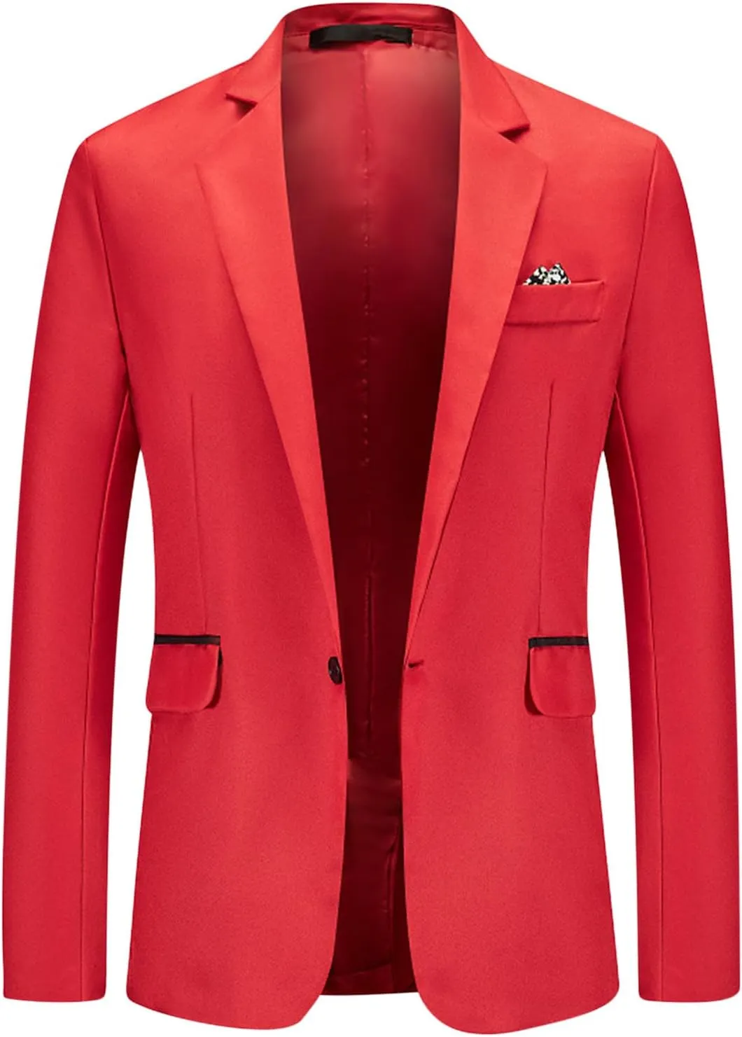 Jackets for Men,Men Casual Blazer Jackets Slim Fit Suits Jacket One Button Business Sports Coat Solid Long Sleeve Shirts