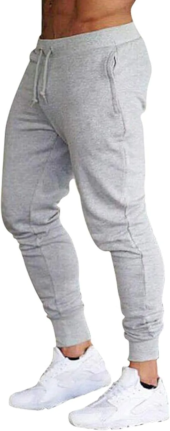 LCMTWX Cargo Pants for Men Sports Pants with Zipper Trousers Casual Overalls Men's Pants Fleece Active Tech Joggers