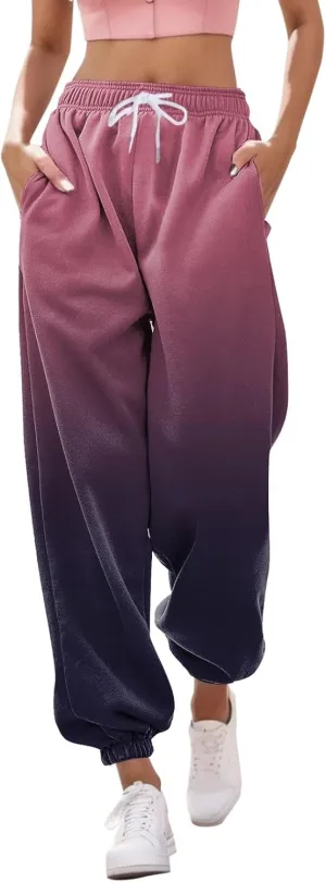 LCMTWX Womens Jogger Pants Soft Sports Cotton Pants Yoga Dance Womens Plus Size Pants Activewear Pants for Women Loose Fit