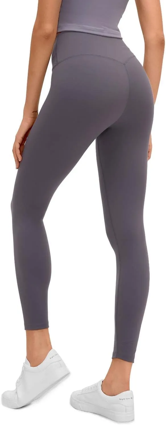 Lemedy Women Naked Feeling High Waist Tight Yoga Pants Workout Athletic Leggings