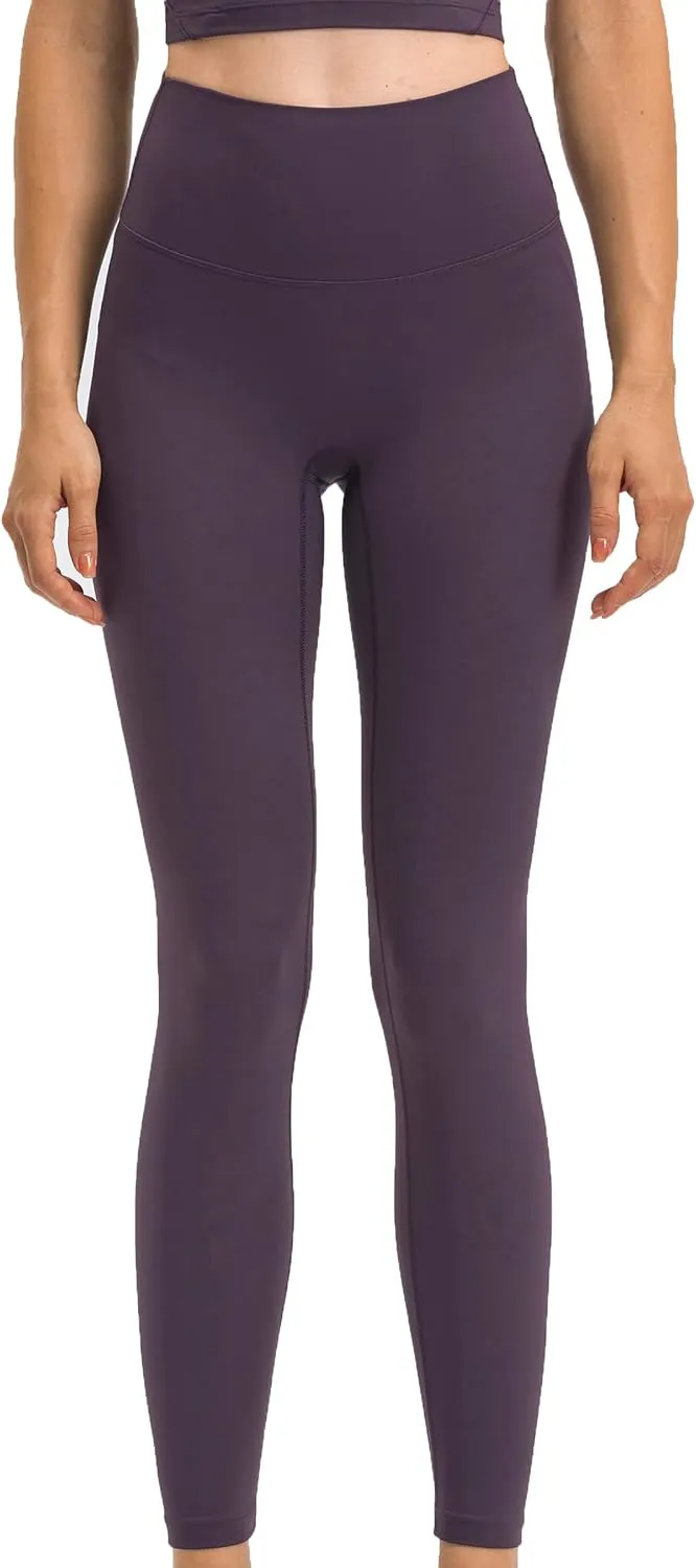 Lemedy Women Naked Feeling High Waist Tight Yoga Pants Workout Athletic Leggings