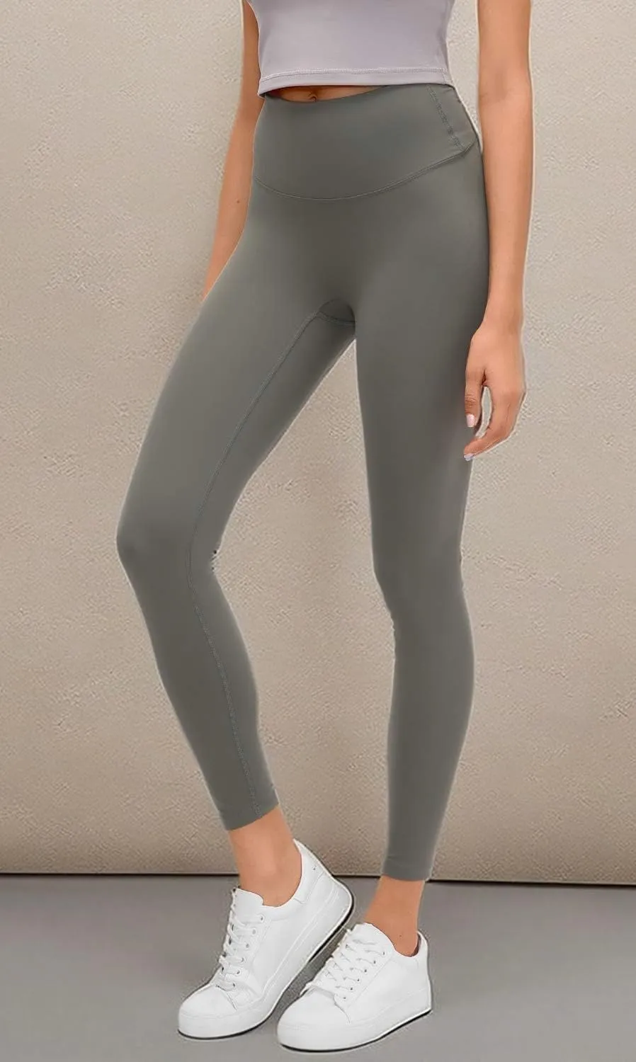 Lemedy Women Naked Feeling High Waist Tight Yoga Pants Workout Athletic Leggings