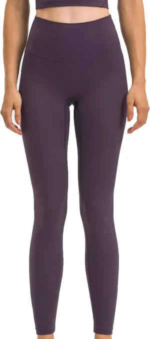 Lemedy Women Naked Feeling High Waist Tight Yoga Pants Workout Athletic Leggings
