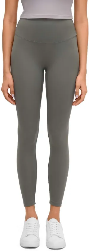 Lemedy Women Naked Feeling High Waist Tight Yoga Pants Workout Athletic Leggings