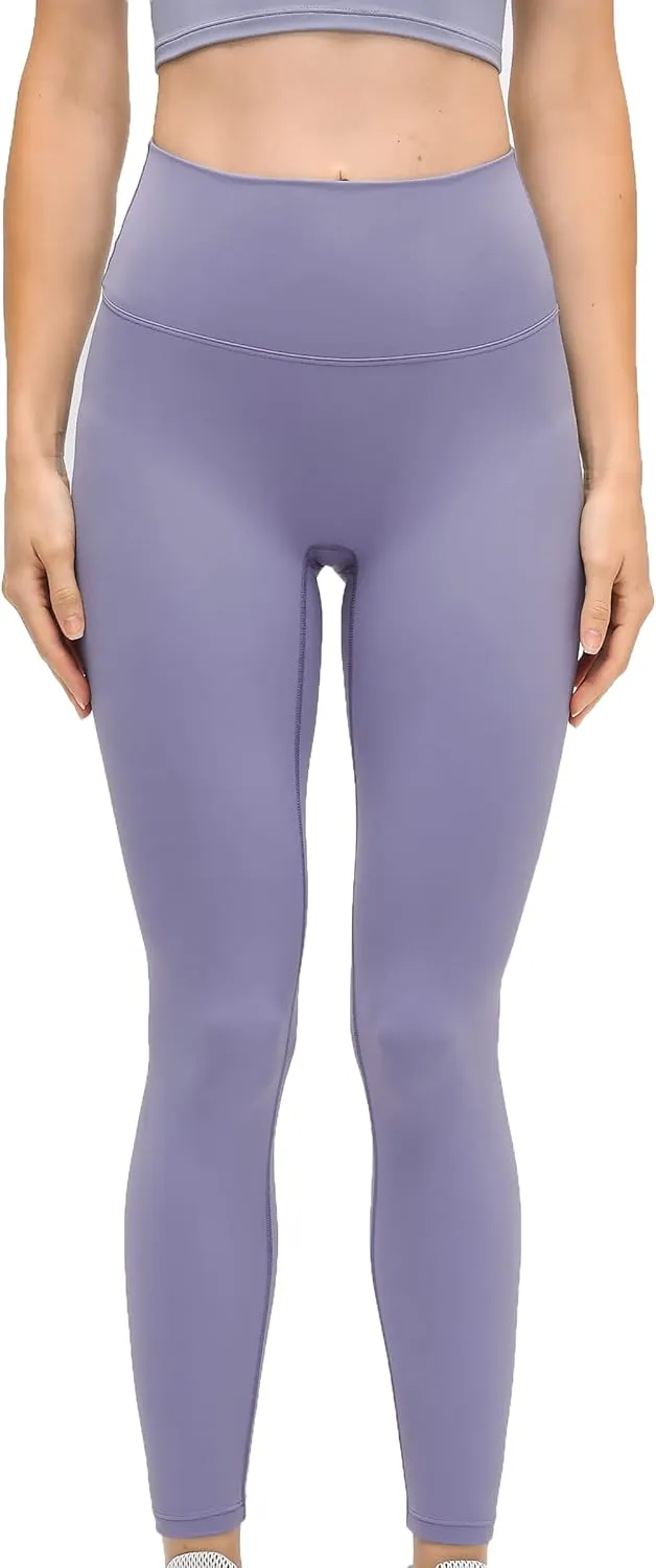 Lemedy Women Naked Feeling High Waist Tight Yoga Pants Workout Athletic Leggings
