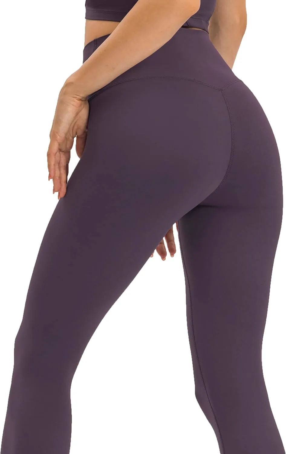 Lemedy Women Naked Feeling High Waist Tight Yoga Pants Workout Athletic Leggings