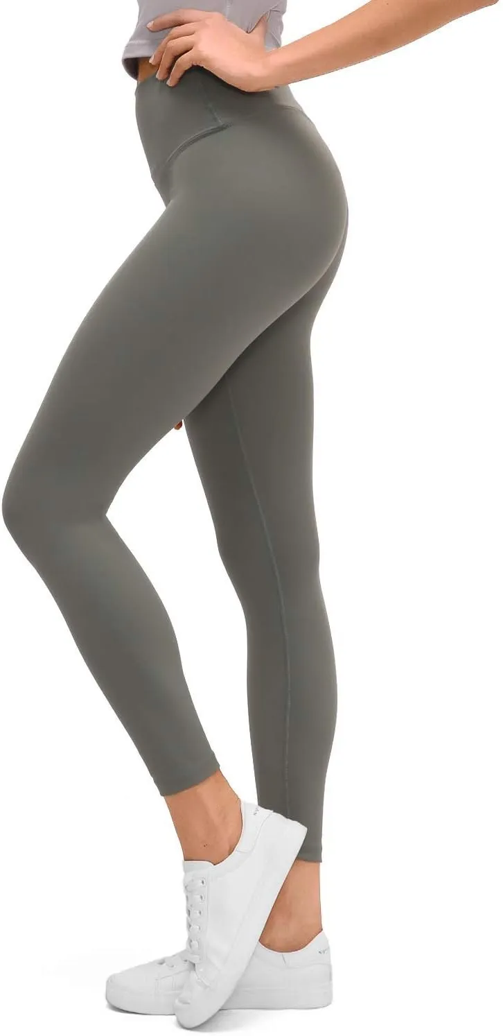 Lemedy Women Naked Feeling High Waist Tight Yoga Pants Workout Athletic Leggings
