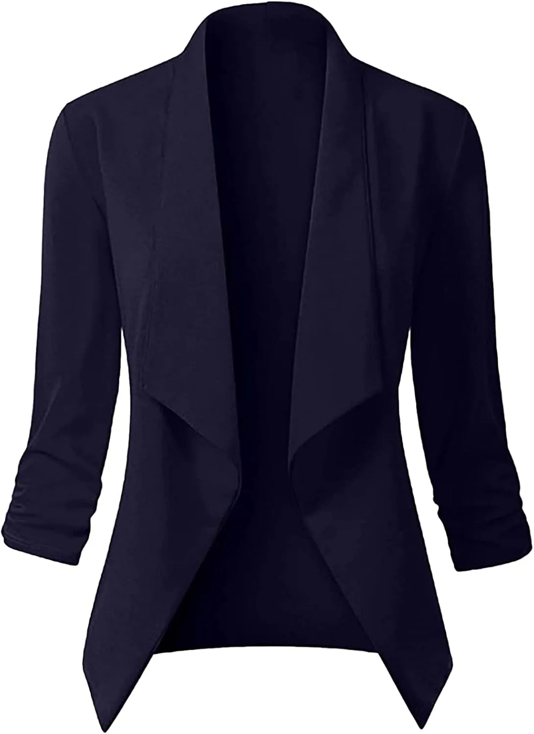 Lightweight Blazer for Women Work Women's Jackets Long Sleeve Prtite Vintage Cardigan Loose Fit With Pockets Suit
