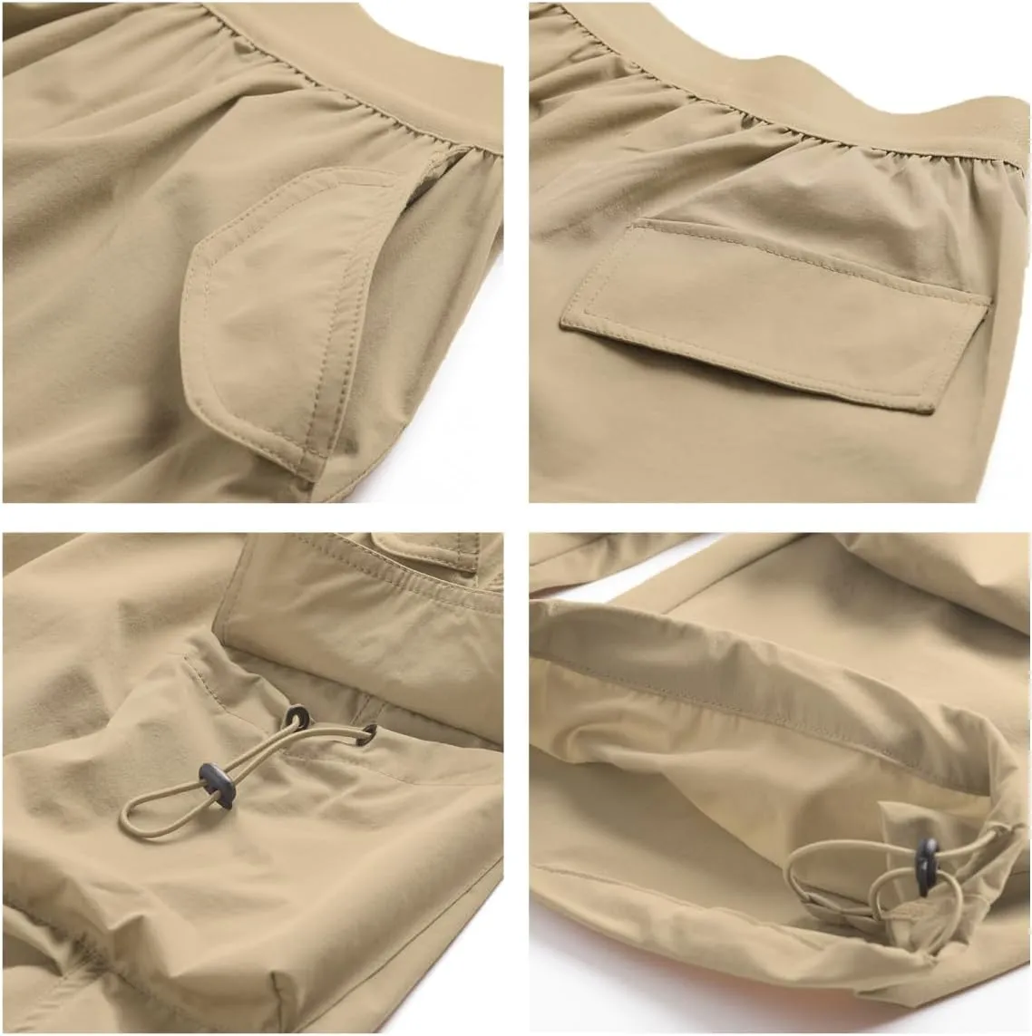 Lightweight Silky Jogger Pants for Girls Kids & Toddler Warm Weather Cargo Loose High Waisted Pants