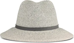 Lucky Brand Women's Summer Straw Wide Brim Boater Panama Adjustable Hat (One Size Fits Most)