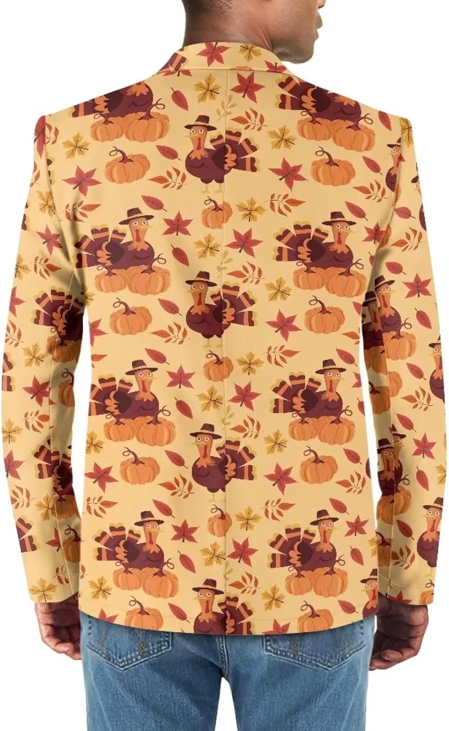 Men's Casual Blazer with Pockets Classic-Fit Sport Coats & Blazers with Pockets Lightweight Jackets for Men