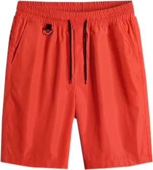 Men's Casual Shorts Cotton Sweat Shorts Athletic Workout Lounge Joggers Shorts Baggty Wide Leg Activewear with Pocket