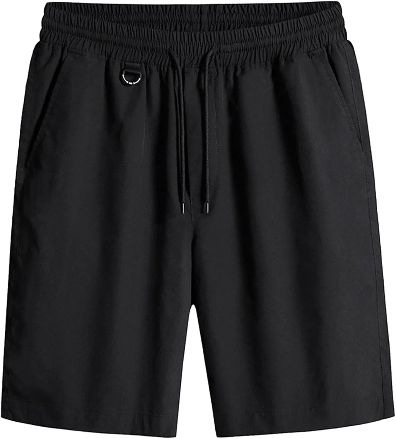 Men's Casual Shorts Cotton Sweat Shorts Athletic Workout Lounge Joggers Shorts Baggty Wide Leg Activewear with Pocket