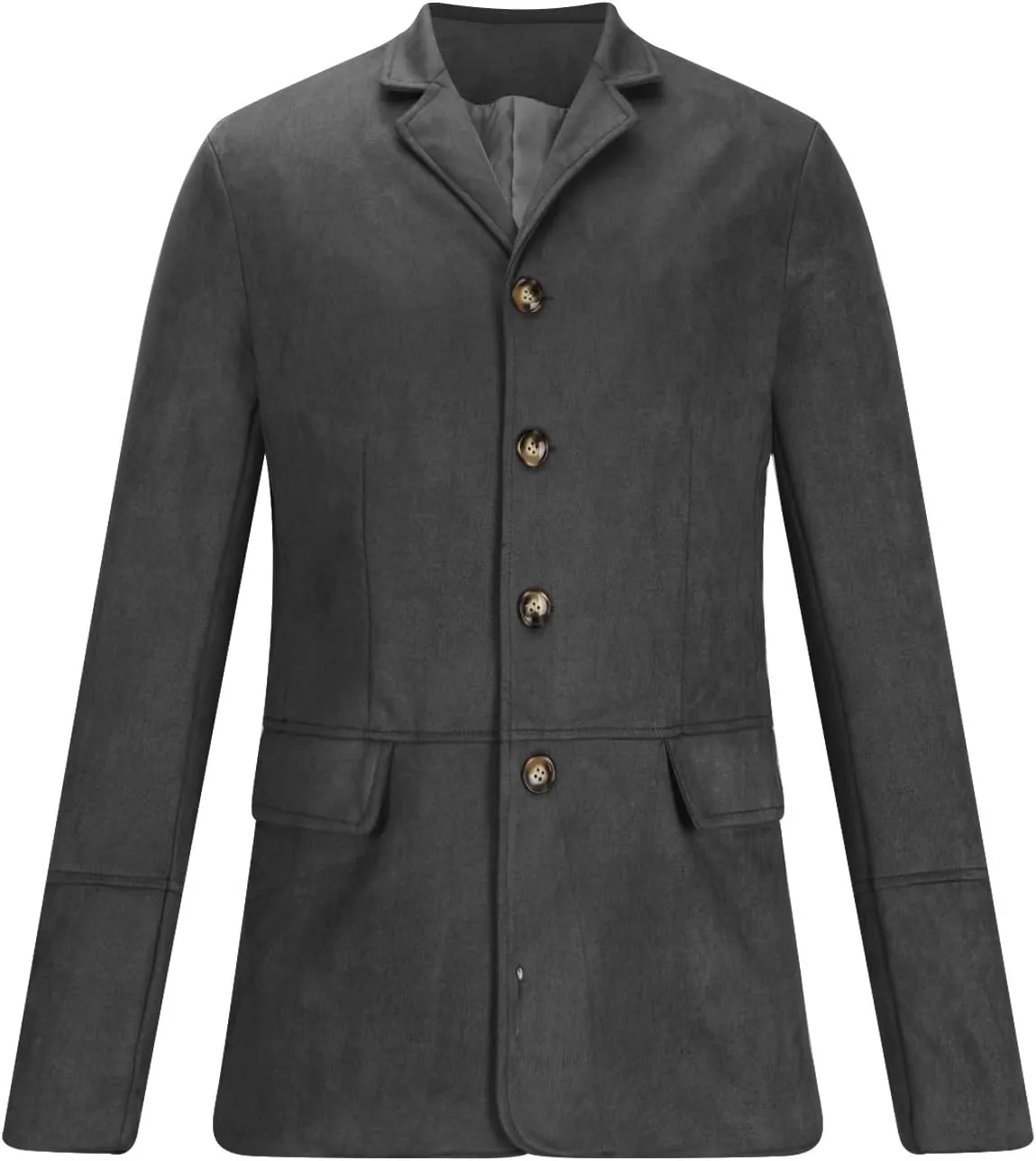 Men's Classic Blazer Slim Fit Sport Coats Business Casual Notched Lapel Suit Jacket Fashion Lightweight Vintage Blazers