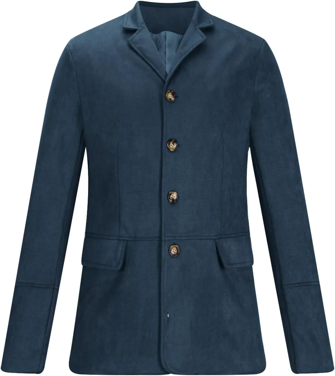 Men's Classic Blazer Slim Fit Sport Coats Business Casual Notched Lapel Suit Jacket Fashion Lightweight Vintage Blazers
