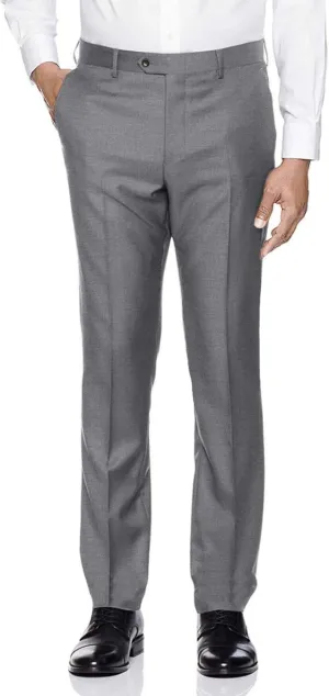 Men's Flat Front Suit Separates Dress Pant Classic Modern Fit