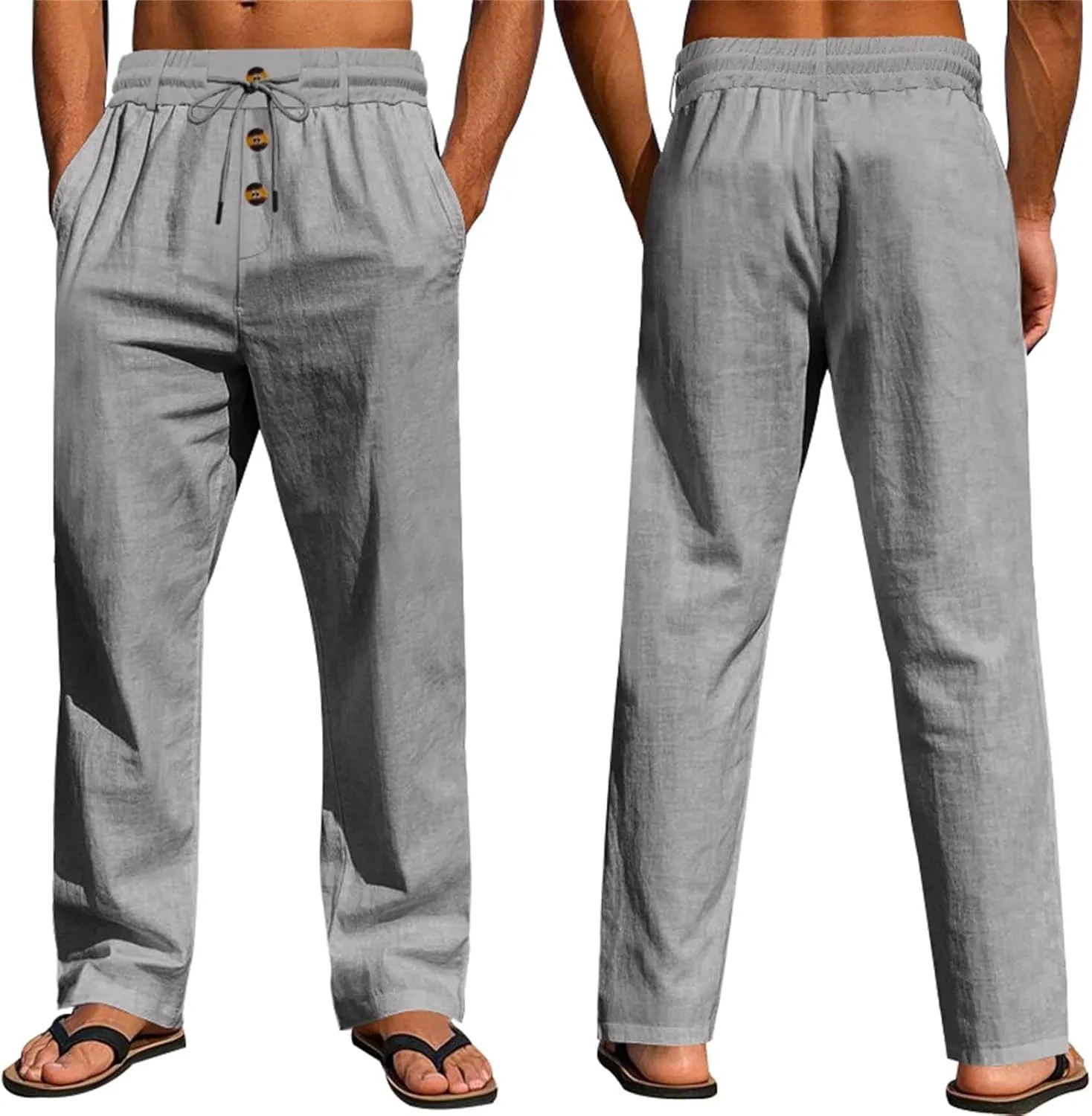 Mens Hawaiian Beach Shorts Quick Dry Lightweight Casual Drawstring Swim Trunks Holiday Tropical Shorts with Pockets