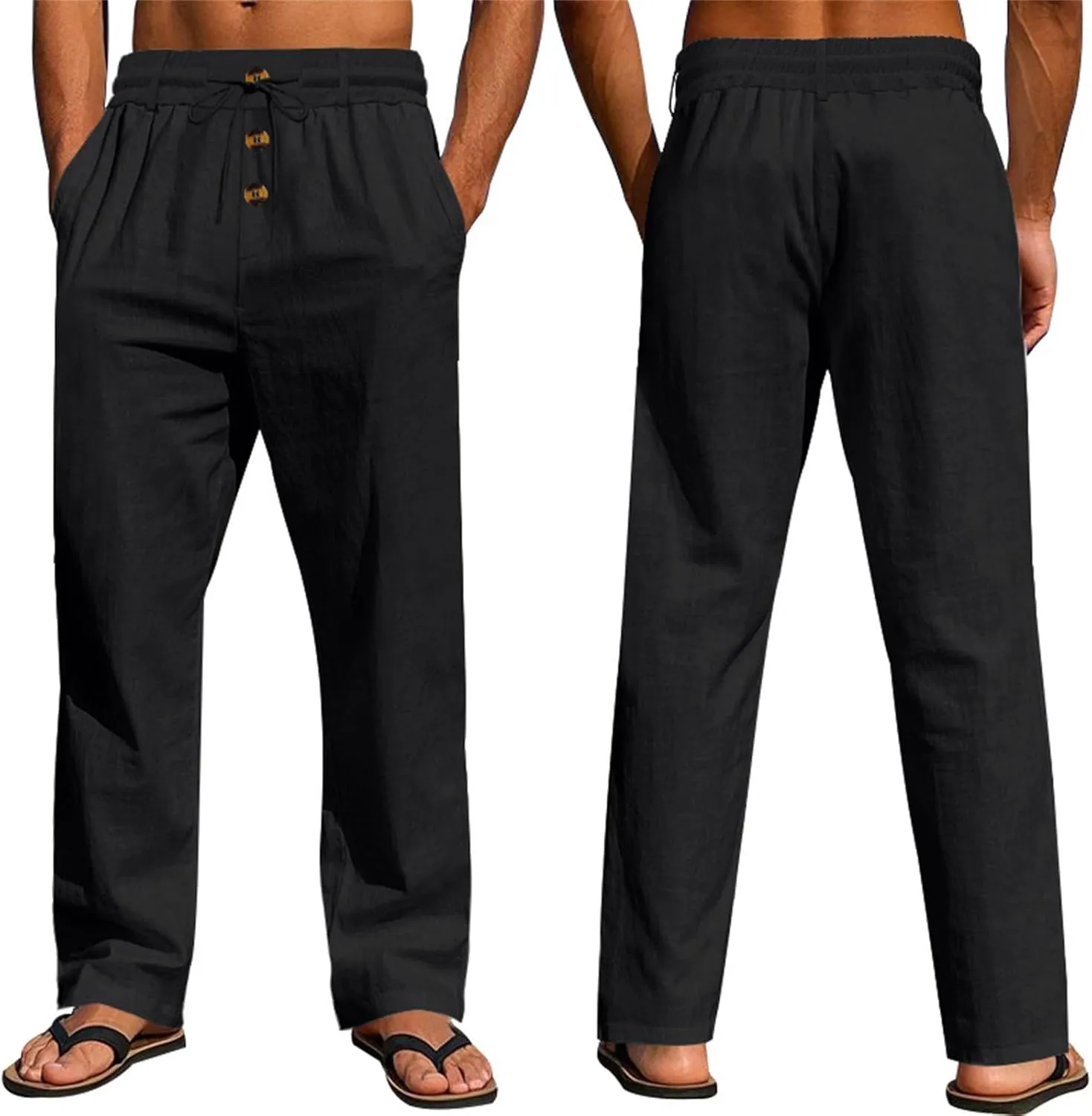 Mens Hawaiian Beach Shorts Quick Dry Lightweight Casual Drawstring Swim Trunks Holiday Tropical Shorts with Pockets