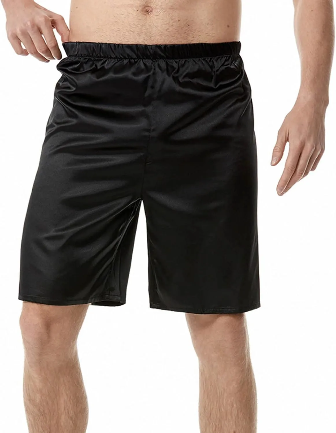 Mens Running Shorts with Pockets 7 Inch Lightweight Straight Leg Bermuda Shorts Quick Dry Gym Workout Athletic Shorts
