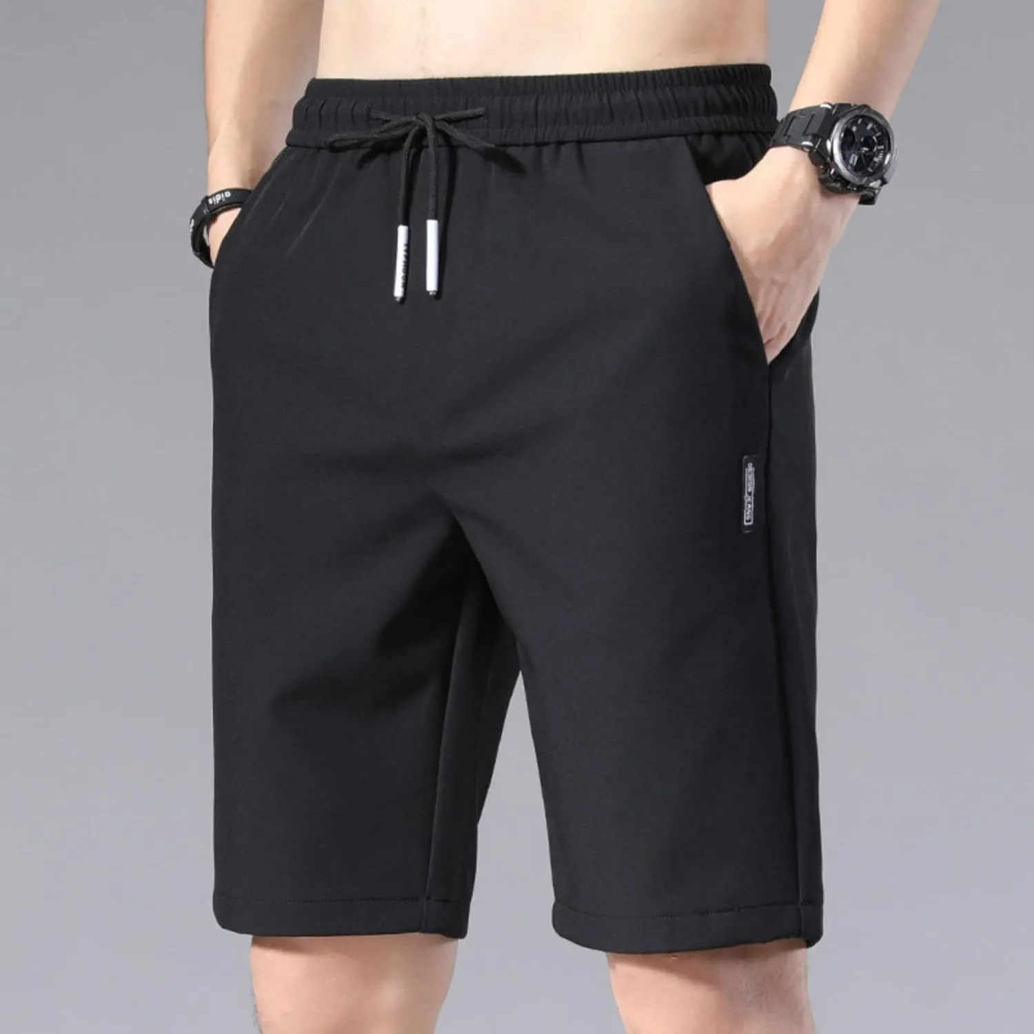 Men's Workout Shorts 9 Inch Inseam Quick Dry Athletic Shorts Drawstring Plus Size Sport Running Short with Pockets