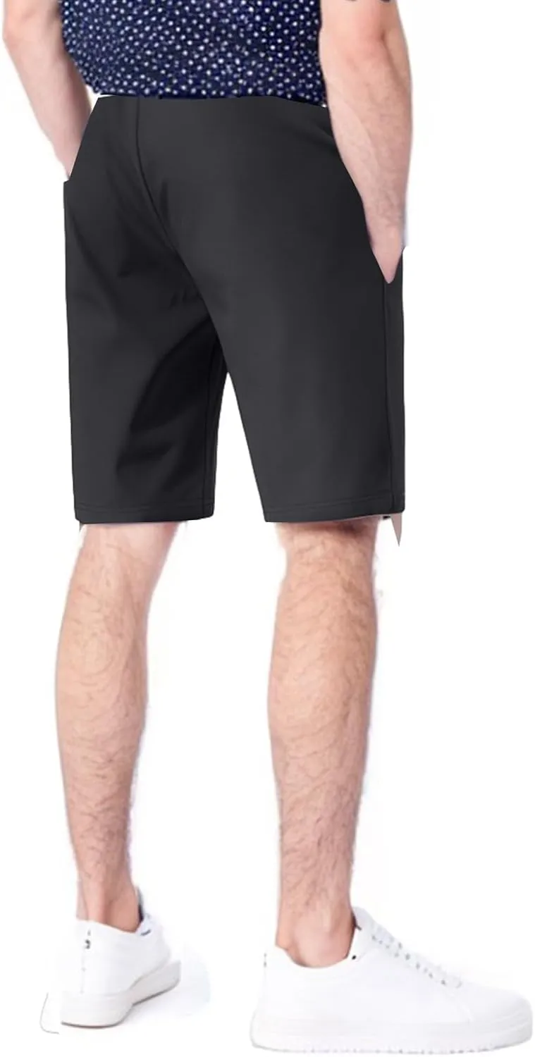 Men's Workout Shorts 9 Inch Inseam Quick Dry Athletic Shorts Drawstring Plus Size Sport Running Short with Pockets