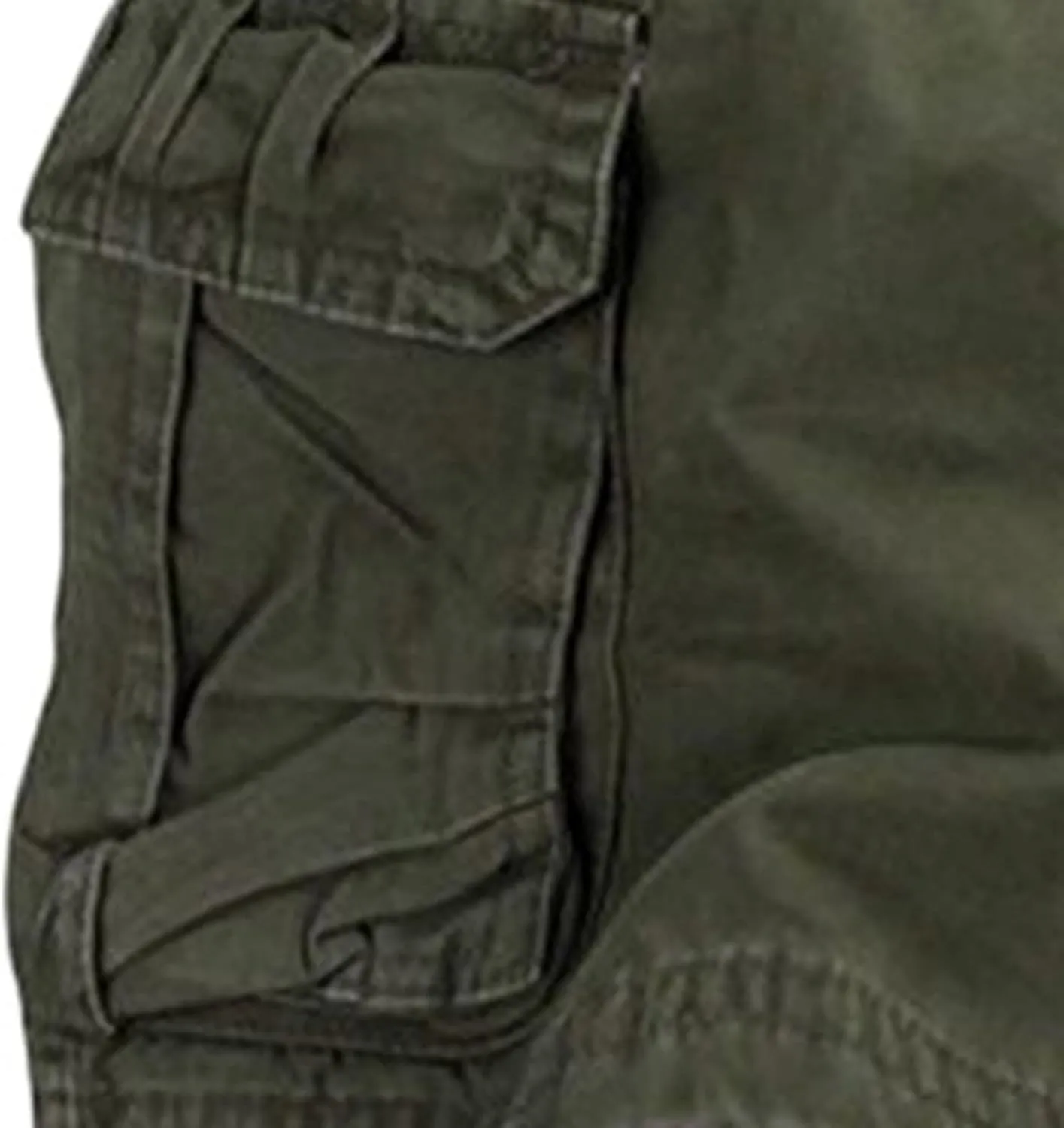 Muscularfit Mens Shorts Regular Fit Buckle Zipper Multi Pockets Cargo Shorts Summer Tooling Shorts Solid Work Utility Shorts