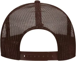 OTTO Polyester Foam Front 5 Panel High Crown Mesh Back Trucker Hat