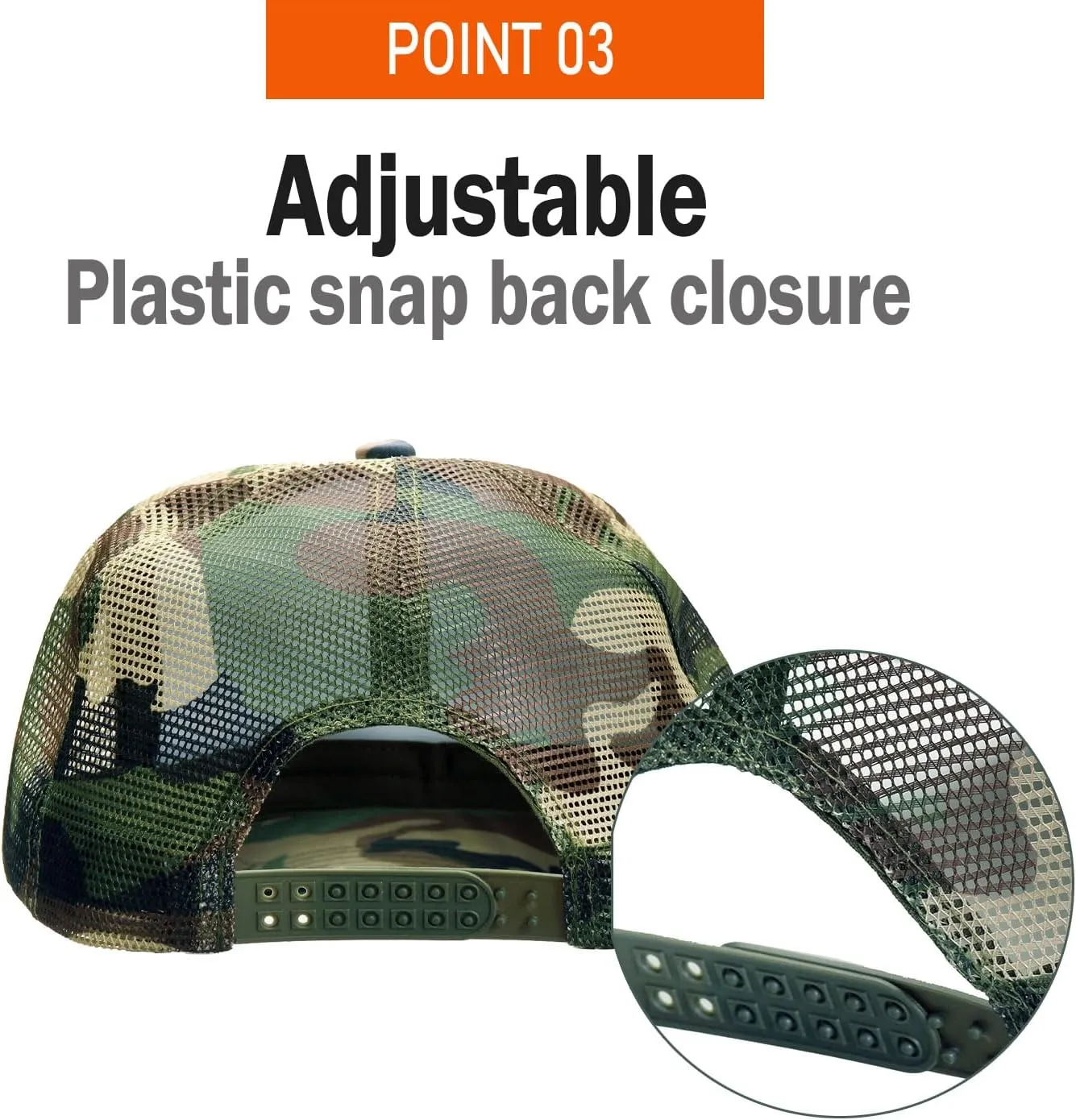 PLAIN GEAR Foam(Sponge) Front Mesh Back 5 Panel Trucker Hat, Adjustable, Light Weight Snapback Cap Solid/Two Tone