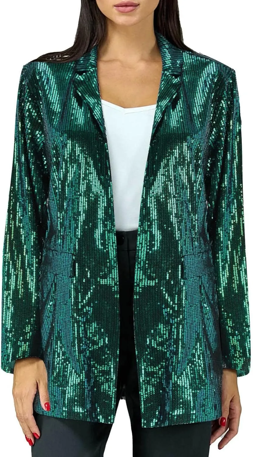 Plus Size Blazers for Curvy Women Tweed for Women Tops Cropped Cute Fall Cardigan Loose Fit With Pockets Top