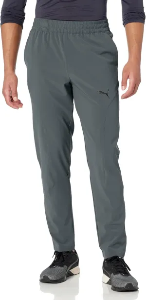PUMA Men's Performance Lightweight Woven Tapered Pants