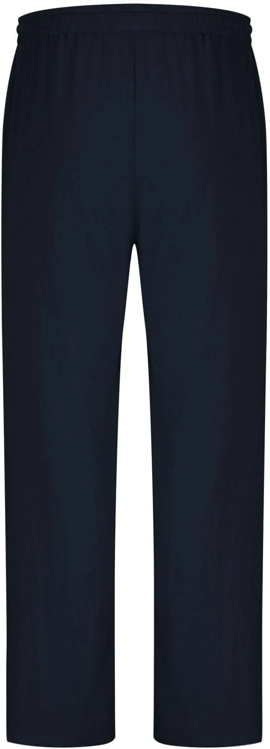 Soyumi Mens Casual Pants Elastic Waist Drawstring Chino Pants Tapered Cotton Twill Trousers with Pockets